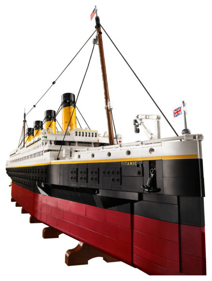 Volle Kraft voraus mit der Lego Titanic